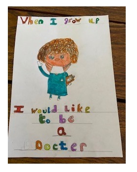 Mya wants to be a doctor! 